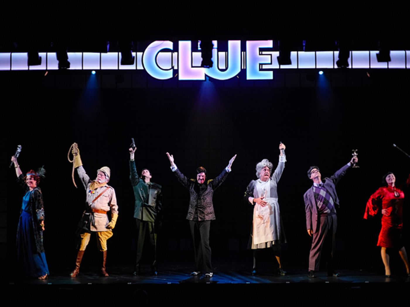 Photo Flash: Flat Rock Playhouse Presents CLUE THE MUSICAL Photo Flash: Flat Rock Playhouse Presents CLUE THE MUSICAL Image