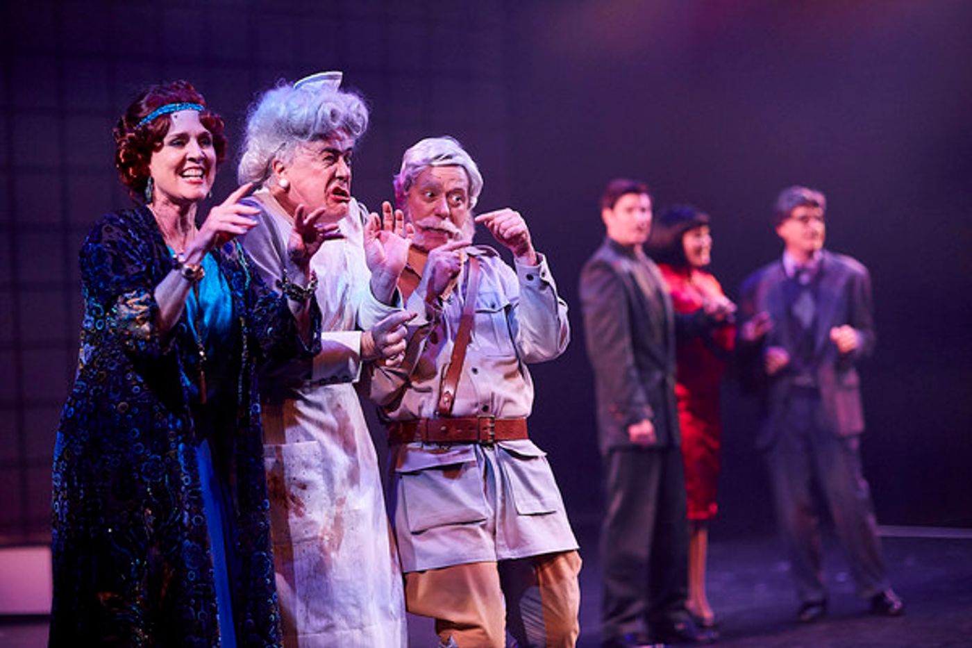 Photo Flash: Flat Rock Playhouse Presents CLUE THE MUSICAL Photo Flash: Flat Rock Playhouse Presents CLUE THE MUSICAL Image