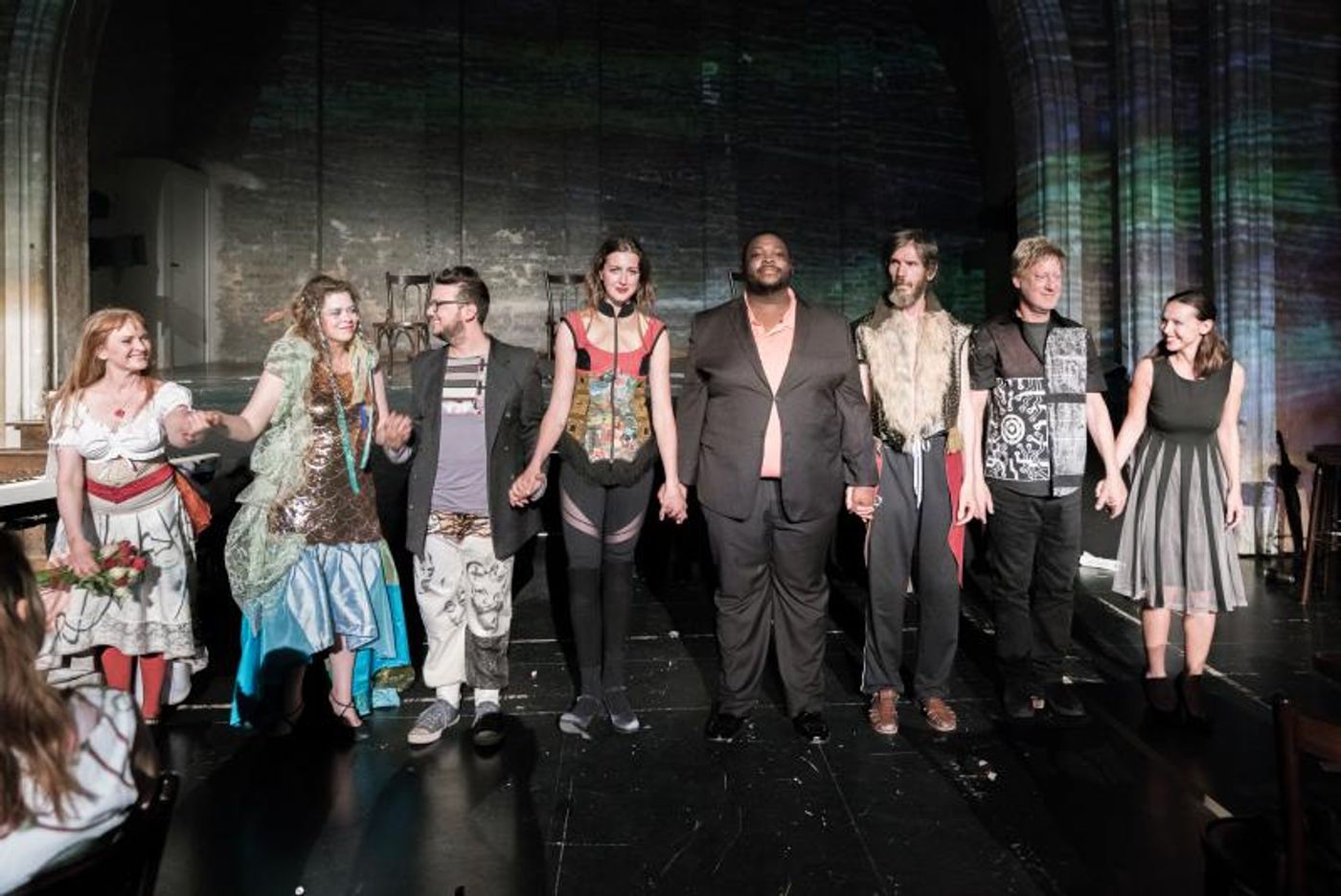 Review: THE WANDERING at Theater Im Delphi - A World Premiere with potential.  Image