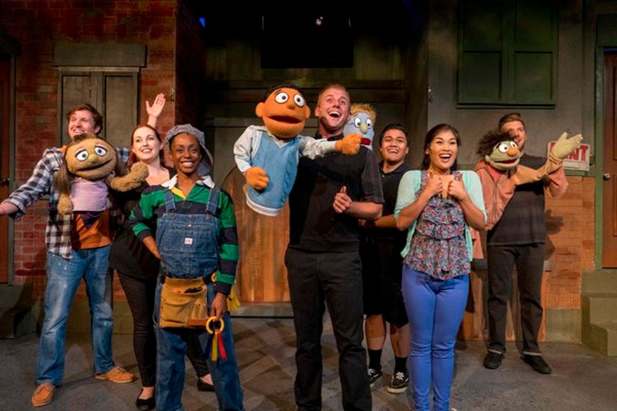 Steven Freitas, Gerilyn Brault, Cashae Monya* (*Actors Equity Association), Zackary Scot Wolfe, Chris Bona, Ciarlene Coleman, Tony Houck at 