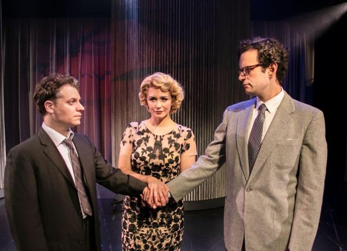 Vince Nappo, Wayne Alan Wilcox, Rachel Spencer Hewitt at 