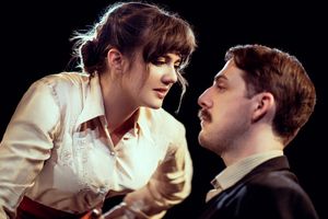 Ellie Nunn (Minnie Gascoyne) Harry Hepple (Luther Gascoyne) Photo