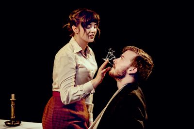 Ellie Nunn (Minnie Gascoyne) Matthew Biddulph (Joe Gascoyne) Photo