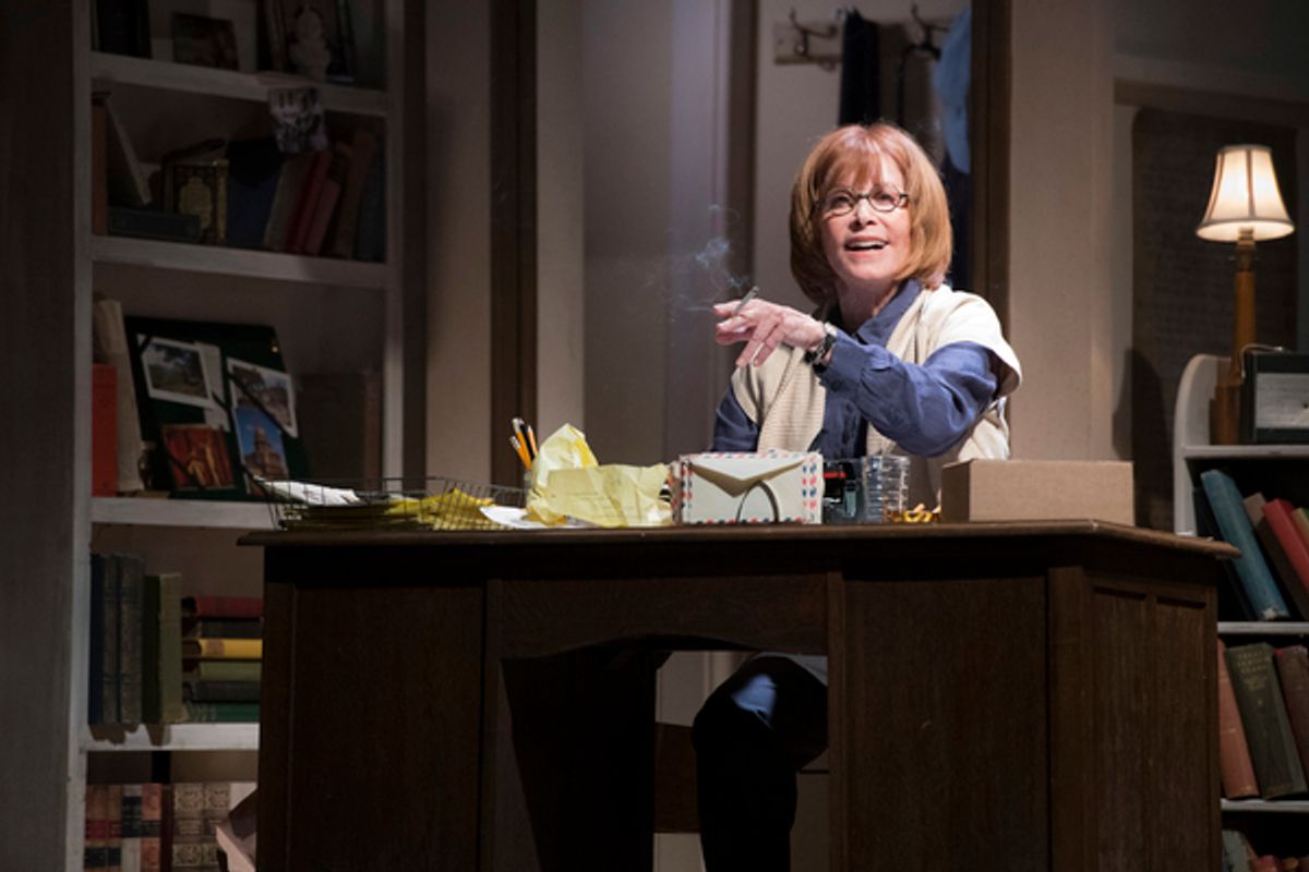 Stefanie Powers (Helene Hanff) at 