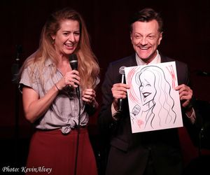 Minda Larson, Jim Caruso @ BroadwayWorld Minda Larson, Jim Caruso Photo