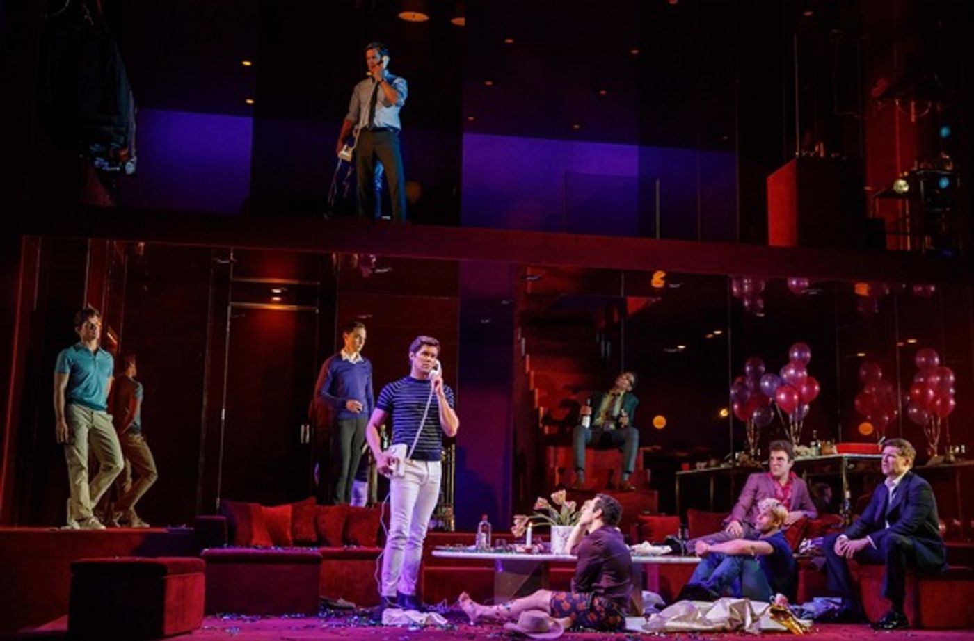 Photo Flash: First Look at Jim Parsons, Matt Bomer, Andrew Rannells & More in THE BOYS IN THE BAND! Photo Flash: First Look at Jim Parsons, Matt Bomer, Andrew Rannells & More in THE BOYS IN THE BAND! Image