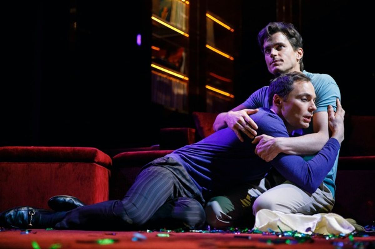 Jim Parsons and Matt Bomer at 