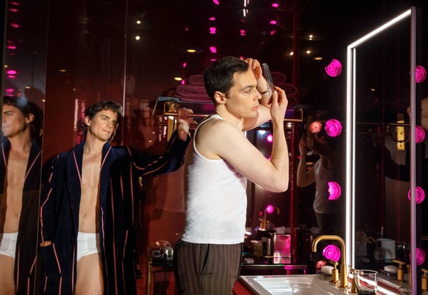 Photo Flash: First Look at Jim Parsons, Matt Bomer, Andrew Rannells & More in THE BOYS IN THE BAND!  Image
