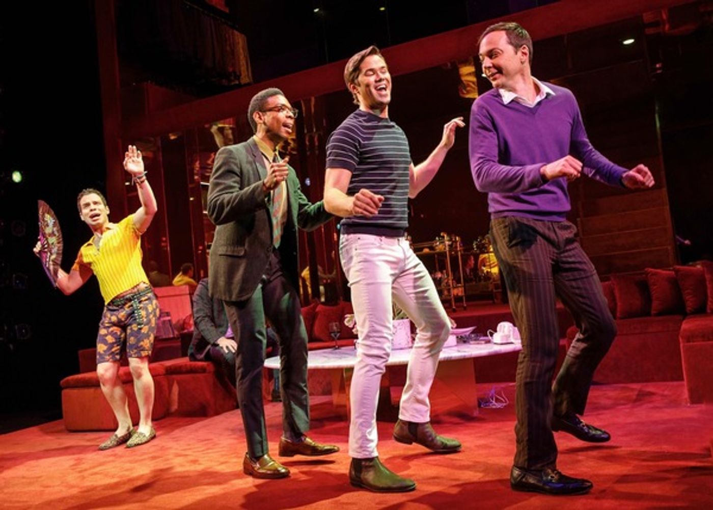 Photo Flash: First Look at Jim Parsons, Matt Bomer, Andrew Rannells & More in THE BOYS IN THE BAND! Photo Flash: First Look at Jim Parsons, Matt Bomer, Andrew Rannells & More in THE BOYS IN THE BAND! Image