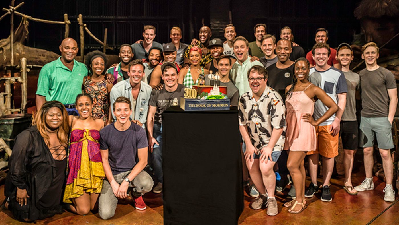 Photo Flash: THE BOOK OF MORMON Celebrates 3000 Performances on Broadway  Image