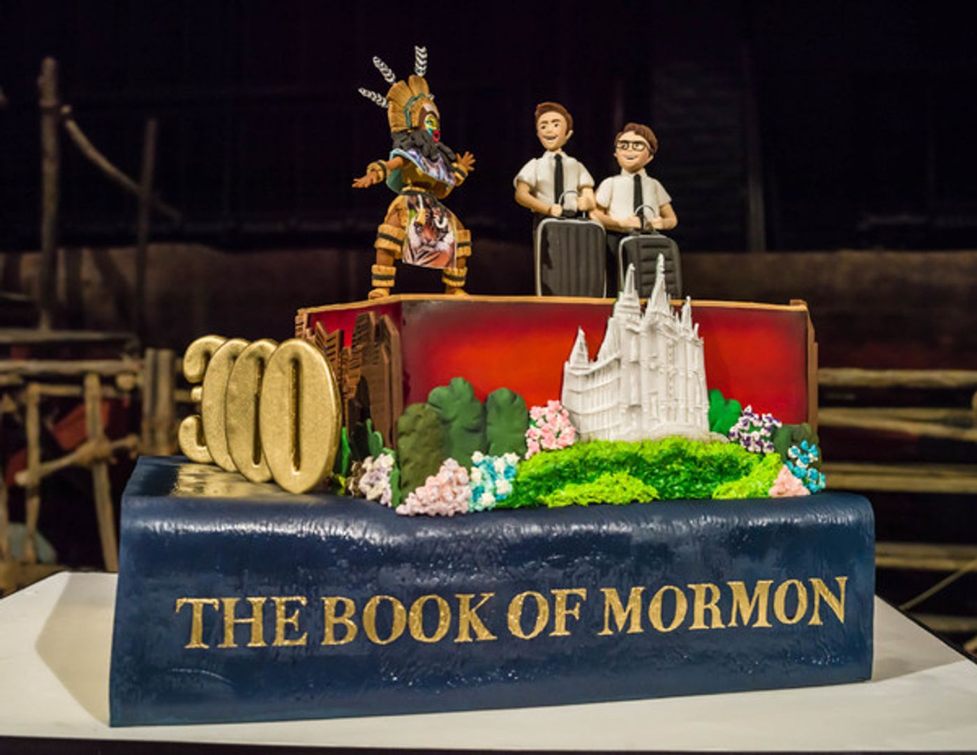 Photo Flash: THE BOOK OF MORMON Celebrates 3000 Performances on Broadway  Image