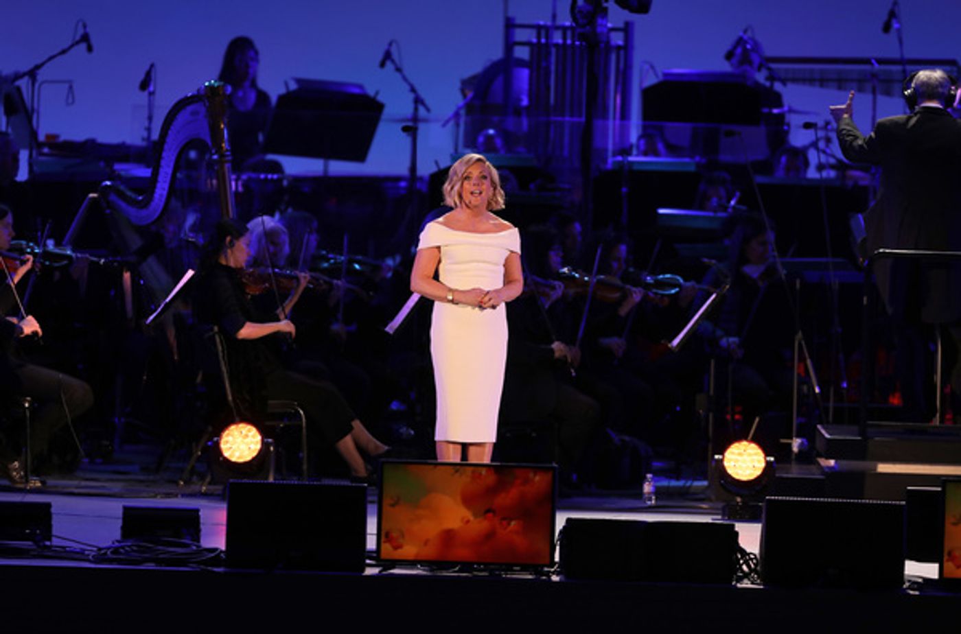 Photo Flash: Zooey Deschanel, Kelsey Grammer, Jane Krakowski, Taye Diggs, Rebel Wilson, Anthony Evans And More Sing BEAUTY AND THE BEAST at The Hollywood Bowl!  Image
