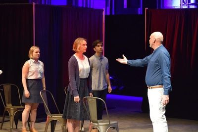 Kristin Serafini*, Laura Shoop*, Barrett Riggins*, and Greg Carter* Photo