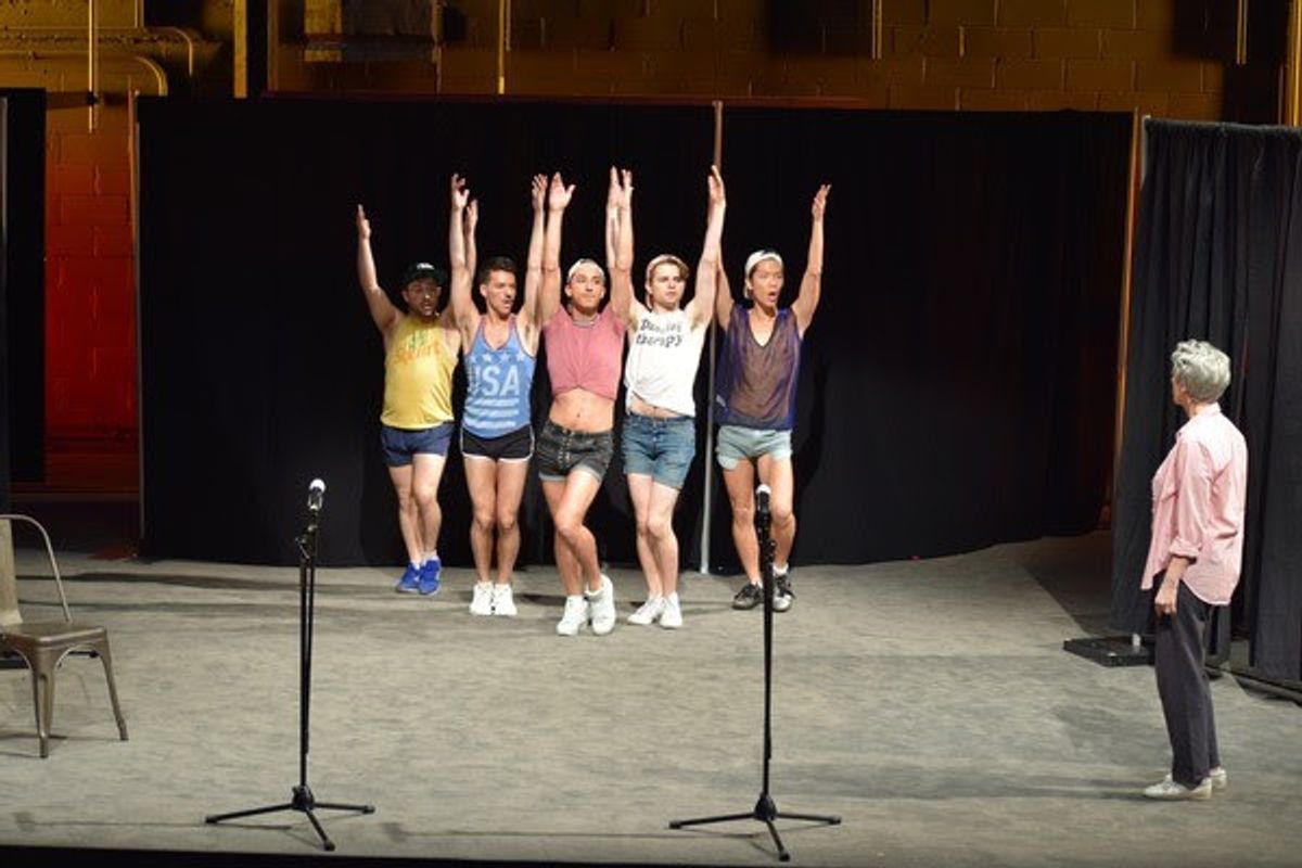 Ben Yahr*, Corey Desjardins*, Robbie Torres*, Daniel Bender Stern, Andrew Lee, and Jo Walker at 