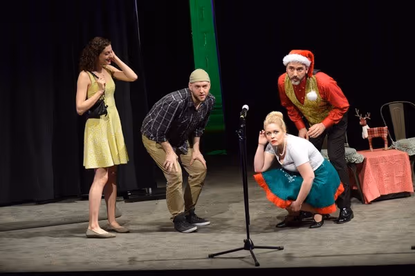 Rebecca Odorisio*, Kyle Olsen*, Adrien Swenson, 
and Nicholas Alexiy Moran* Photo