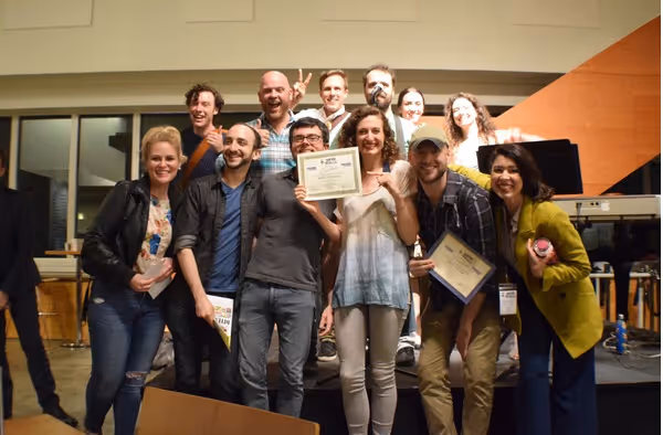 Best Musical Award & Best Actor Award (Kyle Olsen*) - The Almost In-Laws
Pictured abo Photo