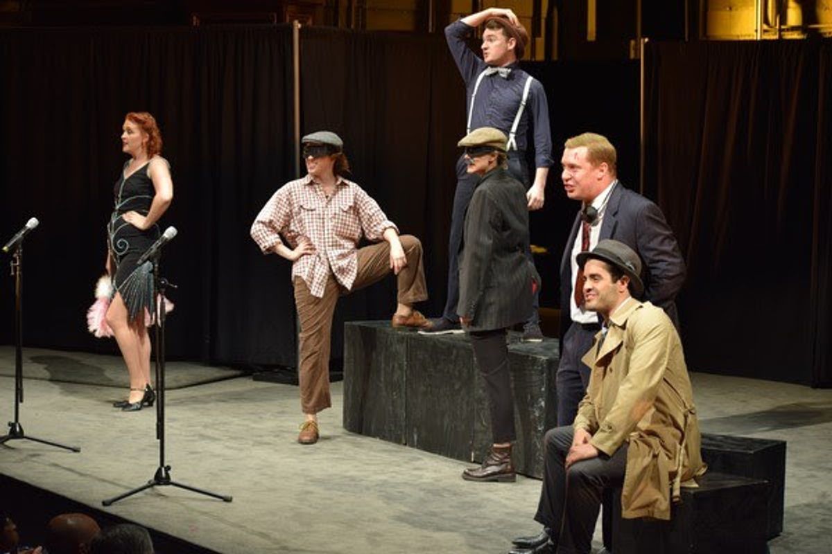 Tegan Miller, Taylor Coriell, Jordan Wolfe, Patricia Sabulis, Matt Giroveanu, and Alan Trinca at 