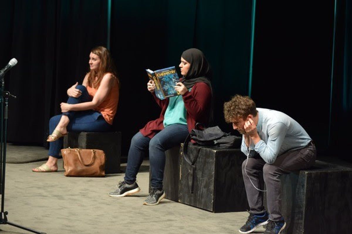 Mikki Sodergren, Neda Lahidji, and Danny Kornfeld at 