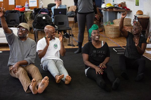 Femi Elufowoju, Jr., Ayan De First, Ayo-Dele Edwards, Diana Yekkini Photo