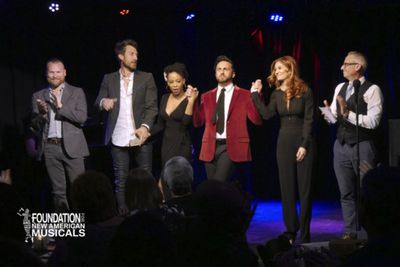 the cast of 3RD MONDAYS: Keith a. Bearden, Bryce Ryness, Domonique Paton, Justin Mich Photo