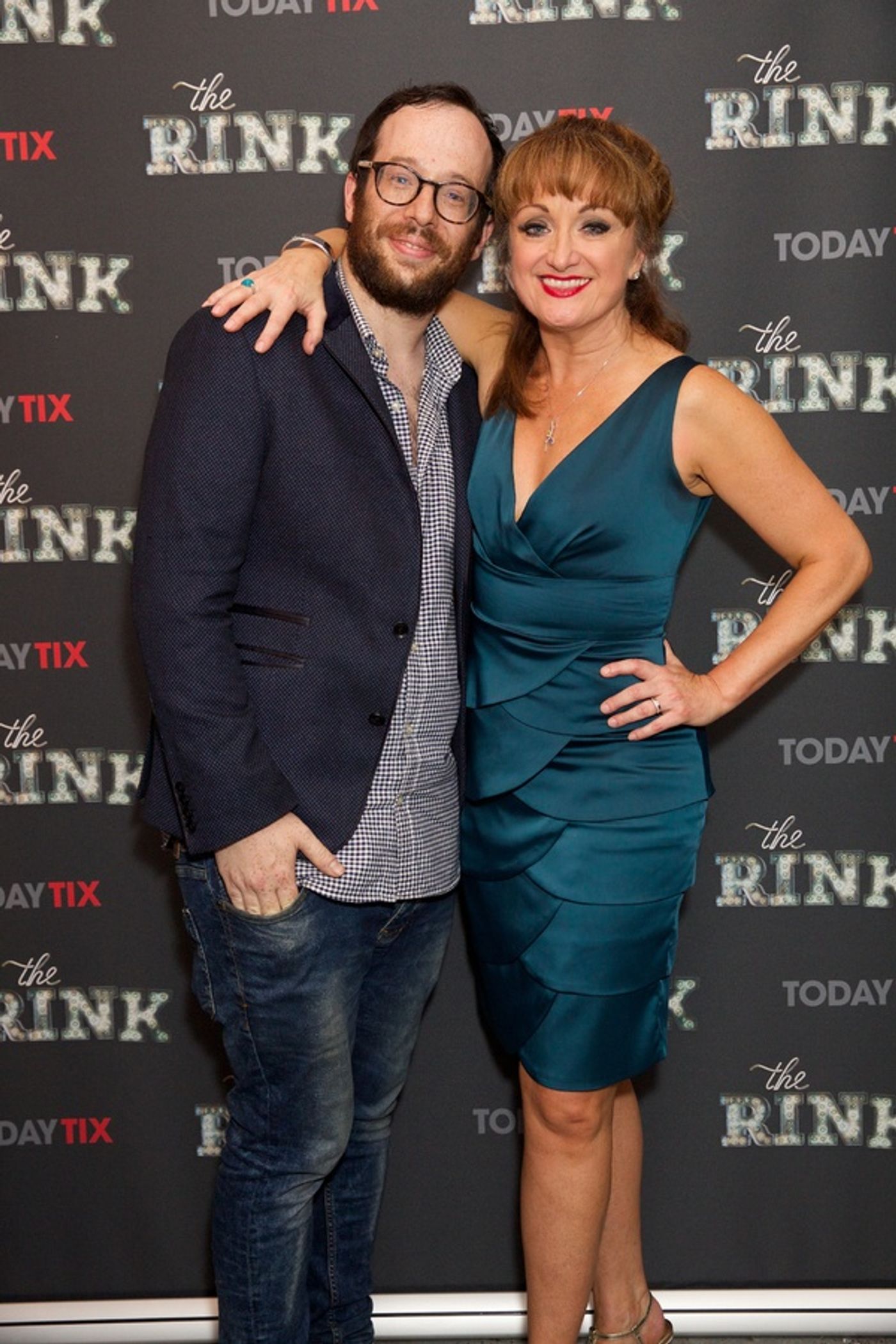 Photo Flash: On the Red Carpet at Press Night of THE RINK  Image