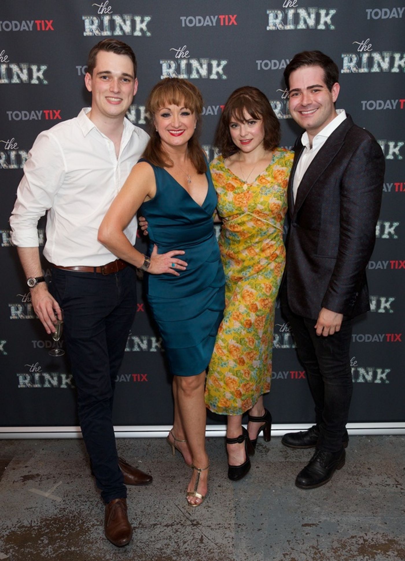 Photo Flash: On the Red Carpet at Press Night of THE RINK  Image