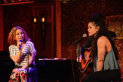 Daphne Rubin-Vega (Rent) with Gizel Jimenez (Miss You Like Hell) Photo