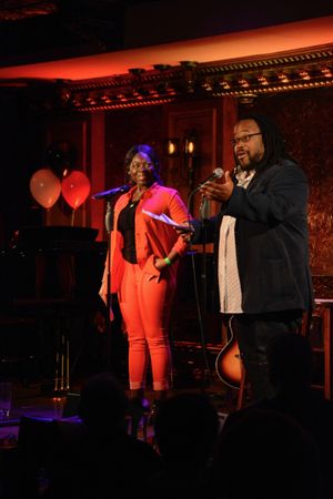 Epic student, Shamiea Thompson with Jacob Ming-Trent (Shrek: The Musical)
Epic Duets @ BroadwayWorld Epic student, Shamiea Thompson with Jacob Ming-Trent (Shrek: The Musical)
Epic Duets Photo