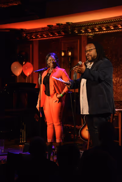 Epic student, Shamiea Thompson with Jacob Ming-Trent (Shrek: The Musical)
Epic Duets Photo