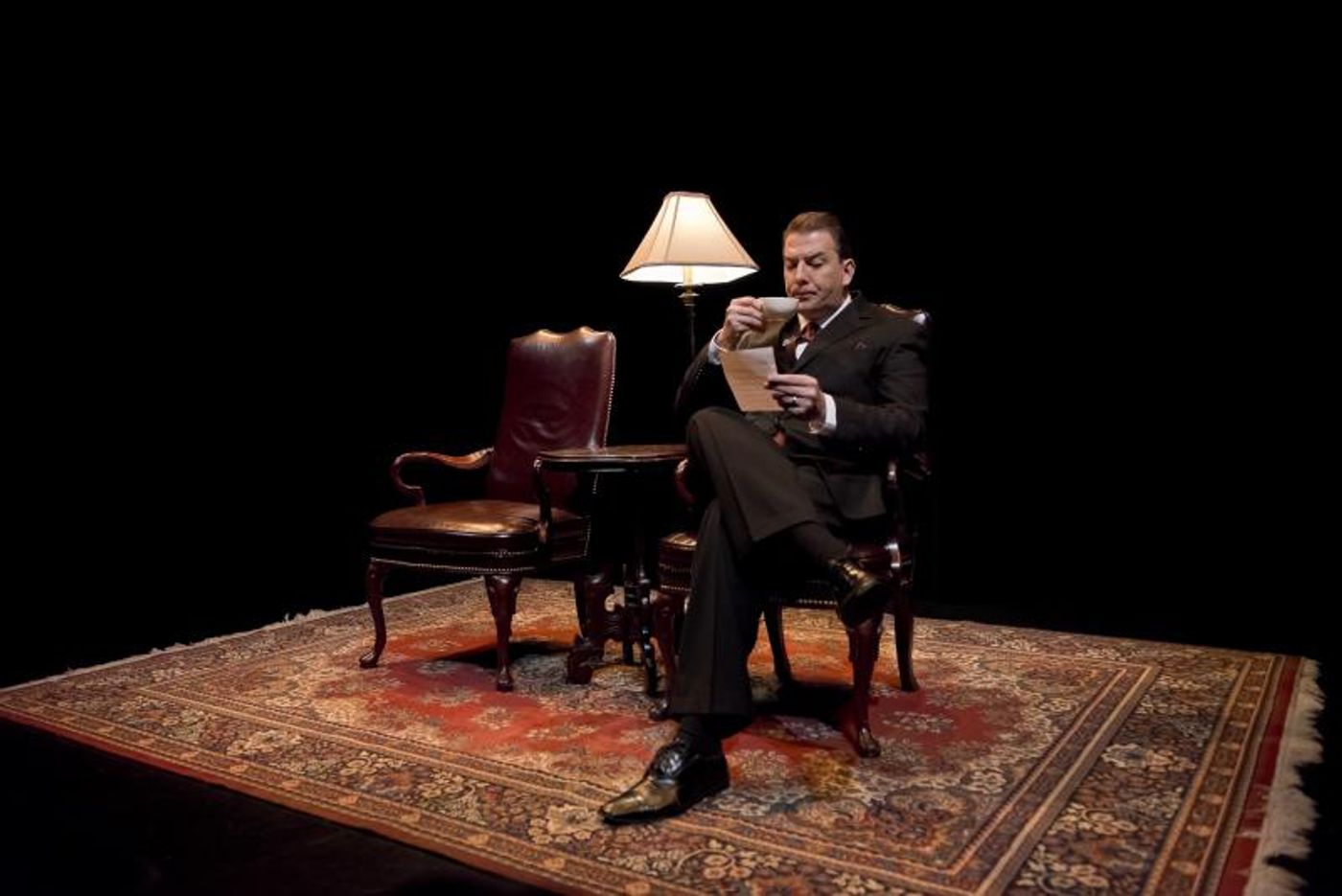 Review: JIM LEHRER AND THE THEATER AND ITS DOUBLE AND JIM LEHRER'S DOUBLE - Double the Jims, Double the Fun  Image