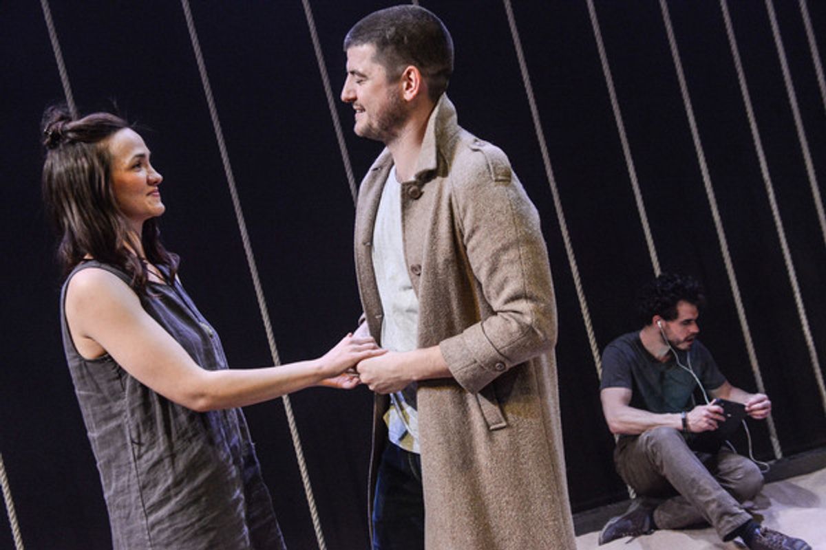 Anna Koval (Yana), James Alexandrou (Will) & Simon Haines (Max) at 