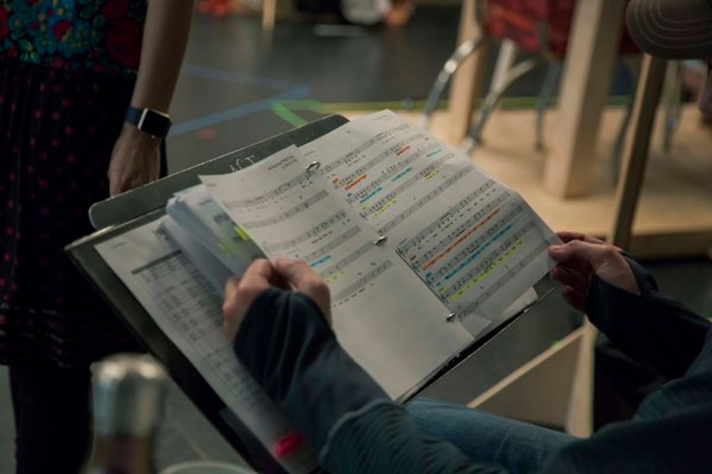 Photo Flash: In Rehearsal with A.C.T.'s A WALK ON THE MOON  Image