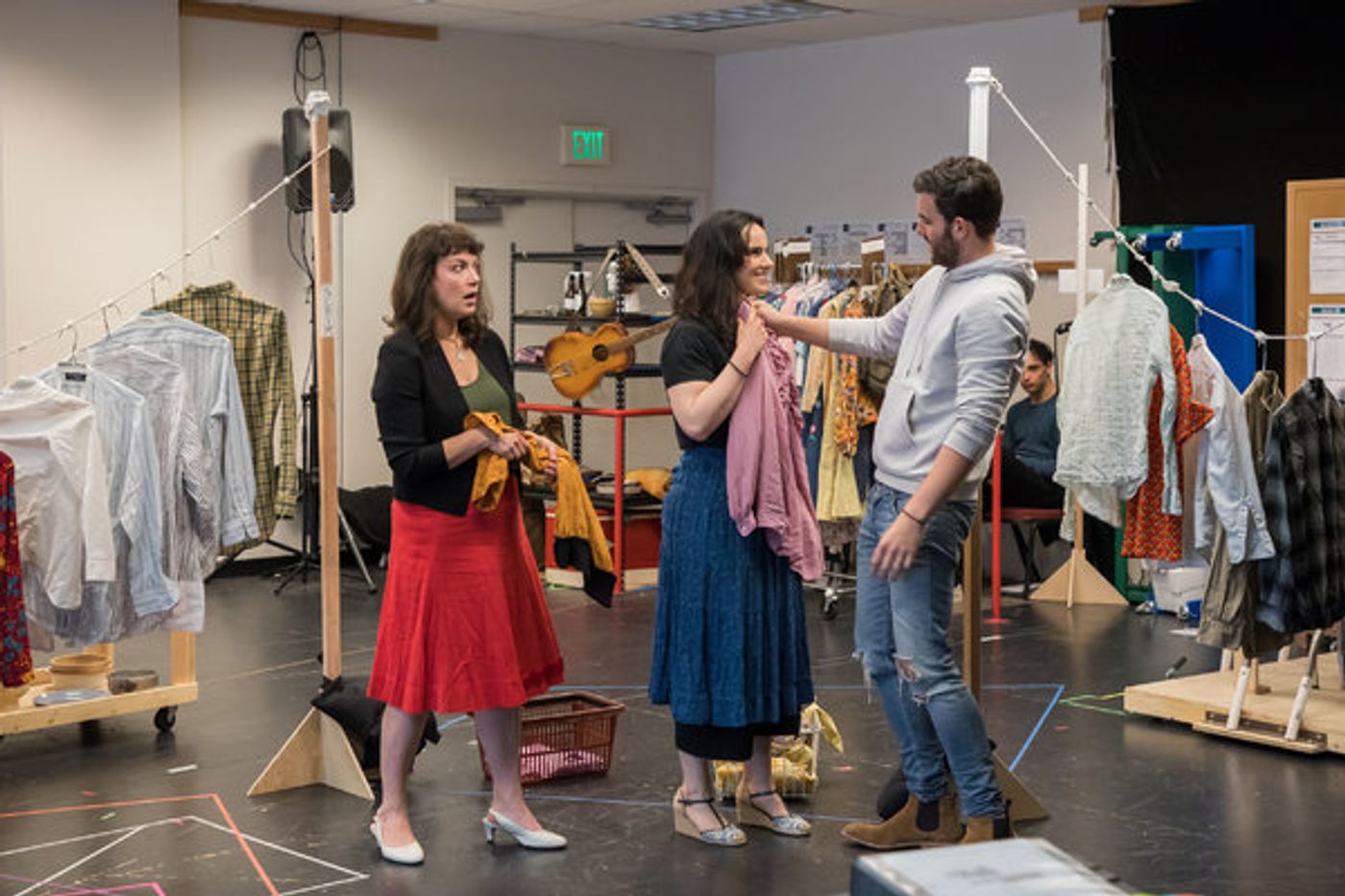 Photo Flash: In Rehearsal with A.C.T.'s A WALK ON THE MOON  Image