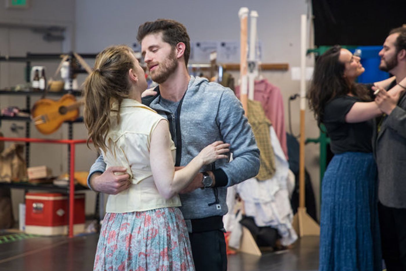 Photo Flash: In Rehearsal with A.C.T.'s A WALK ON THE MOON  Image
