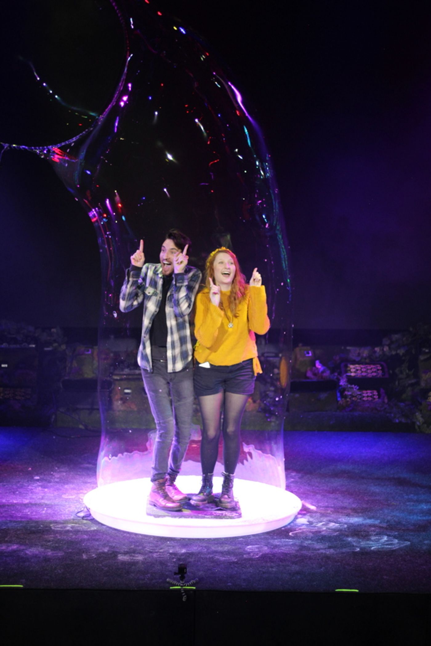 Photo Flash: PUFFS Visits THE GAZILLION BUBBLE SHOW Photo Flash: PUFFS Visits THE GAZILLION BUBBLE SHOW Image