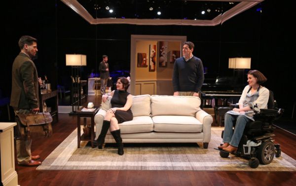 Stephen Drabicki, Pamela Sabaugh, Nicholas Viselli & Ann Marie Morelli in THE FOURTH  Photo