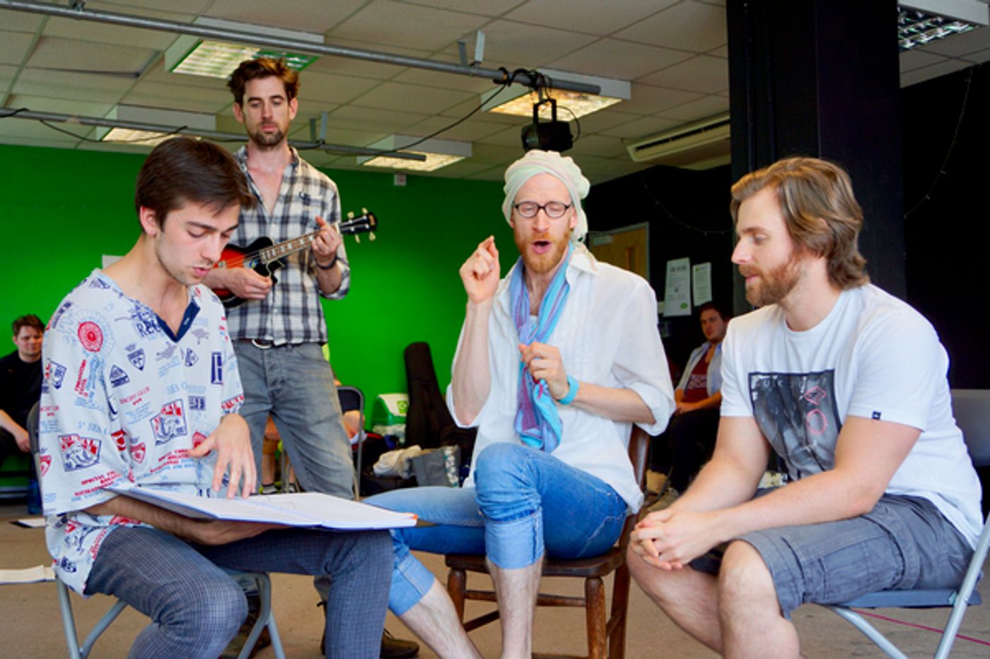 Photo Flash: First Look at SAN DOMINO at Tristan Bates Theatre  Image