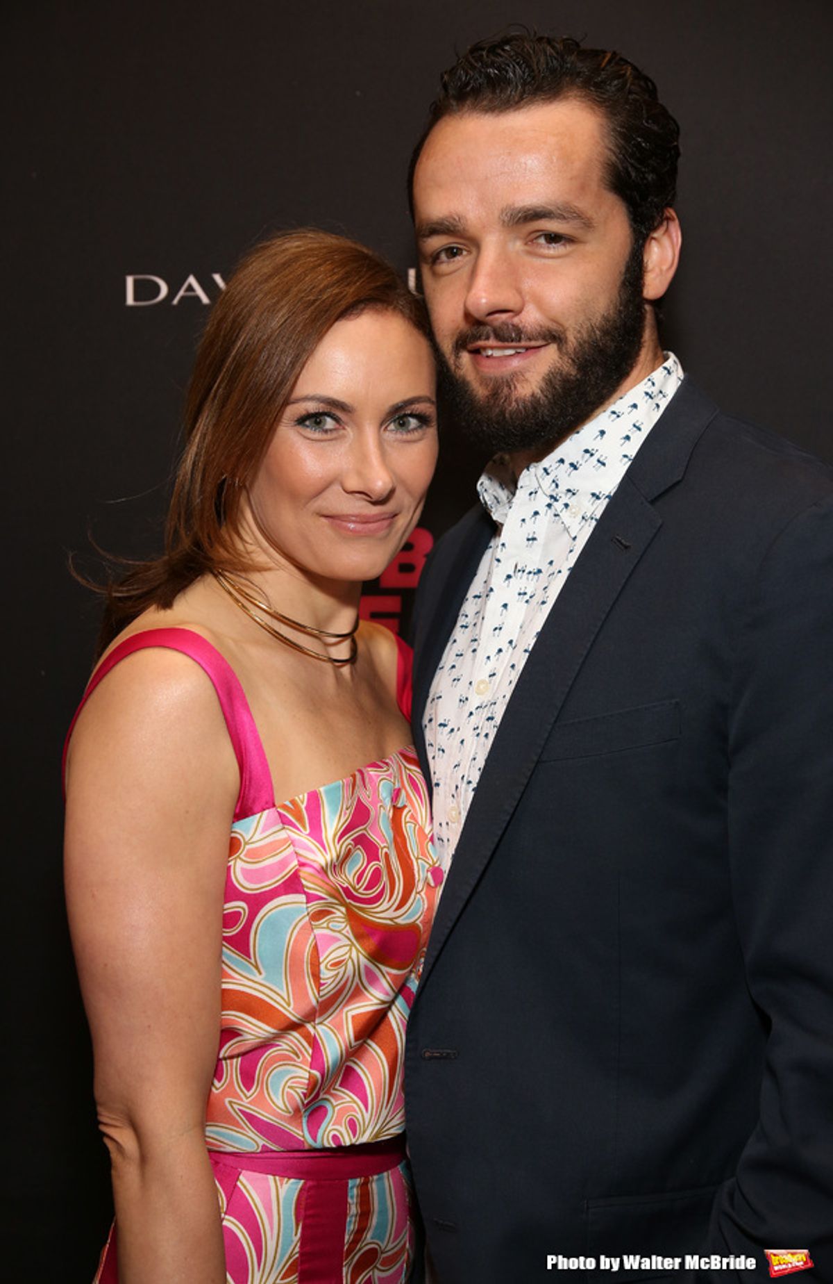 Laura Benanti and Patrick Brown at 