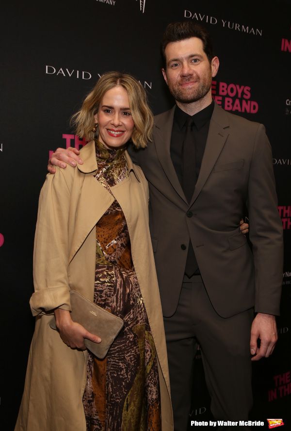 Sarah Paulson and Billy Eichner  Photo