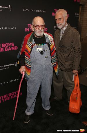 Larry Kramer and William David Webster  Photo