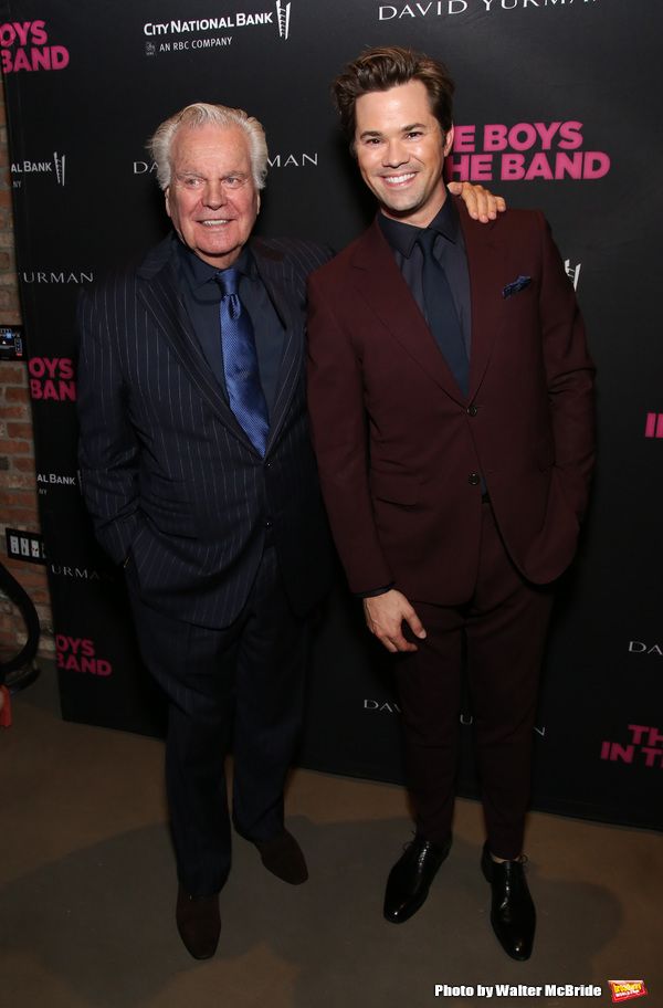 Robert Wagner and Andrew Rannells Photo