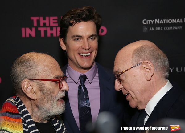 Larry Kramer, Matt Bomer and Mart Crowley Photo