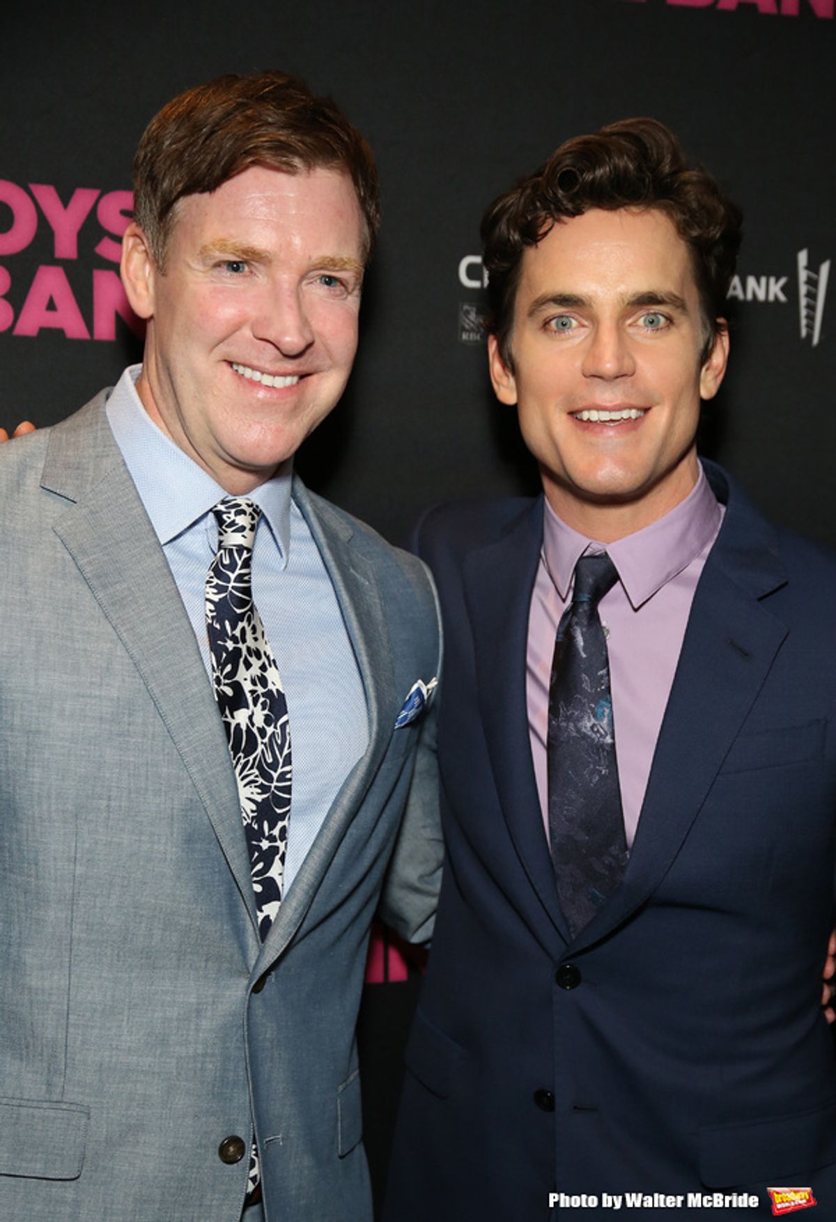 Brian Hutchison and Matt Bomer at 