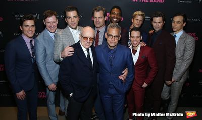 Matt Bomer, Brian Hutchison, Zachary Quinto, Mart Crowley, Joe Mantello, Tuc Watkins, Photo