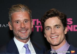 Simon Halls and Matt Bomer  Photo