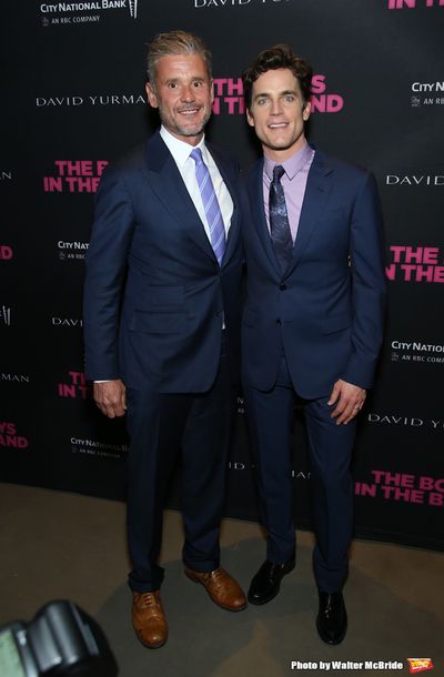 Simon Halls and Matt Bomer Photo
