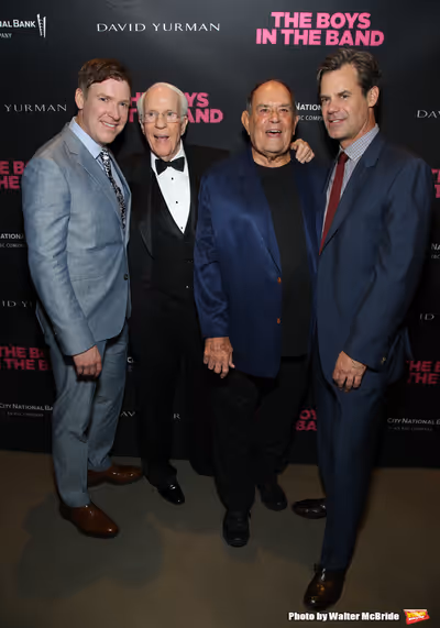 Brian Hutchison, Peter White, Laurence Luckinbell and Tuc Wakins Photo