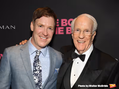 Brian Hutchison and Peter White  Photo