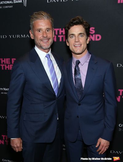 Simon Halls and Matt Bomer Photo