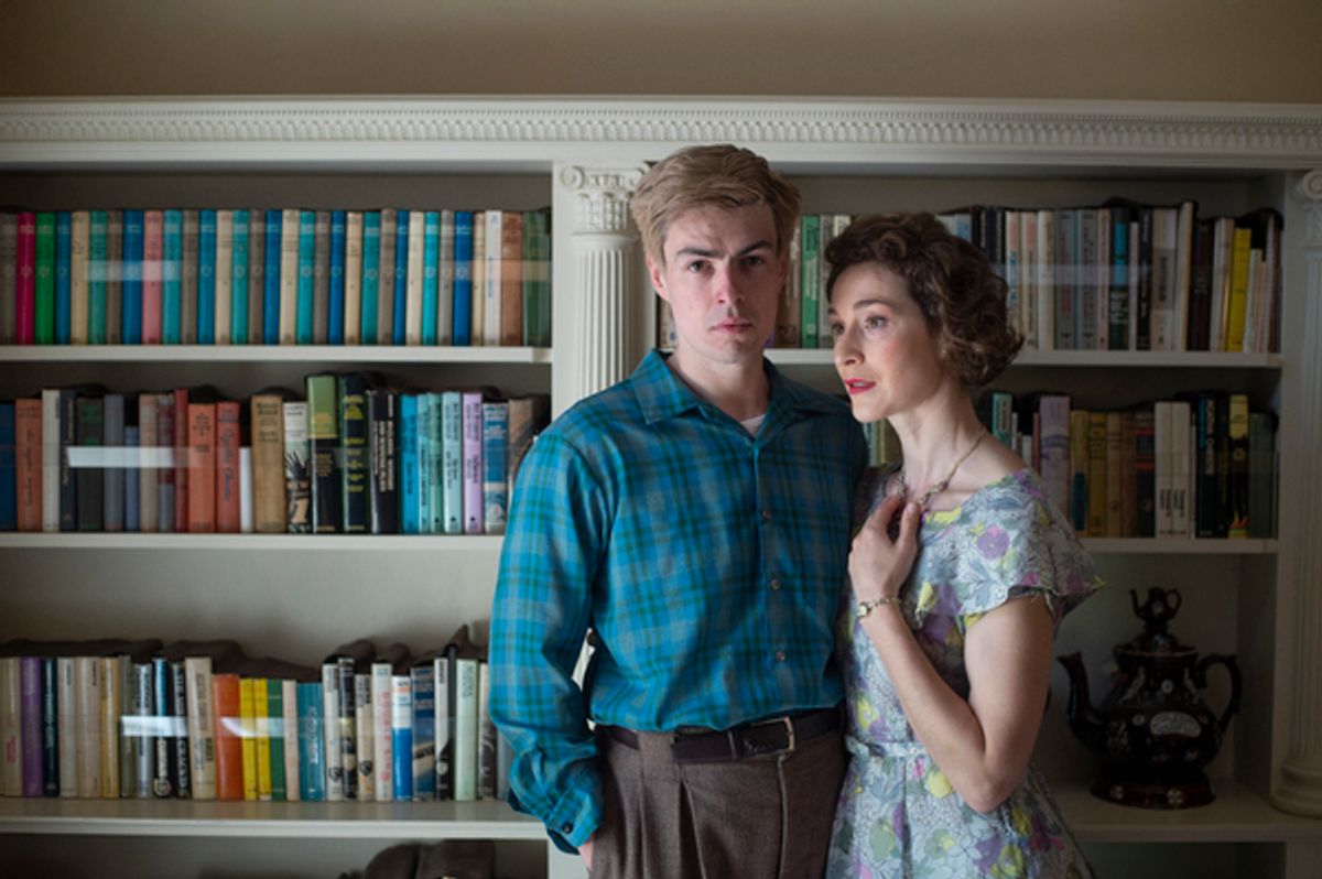 Sam Frenchum (Bruce Lovell) and Helen Bradbury (Cecily Harrington) at 